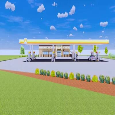 Site Plan Approved Gas Station Land for Sale Near London