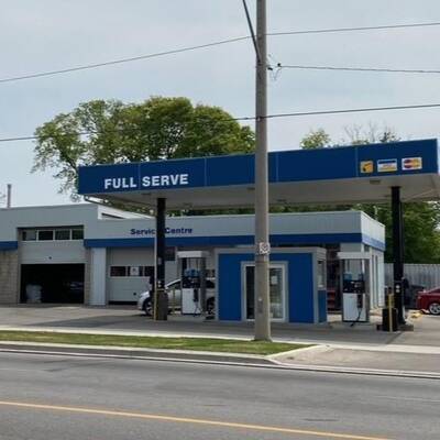 Gas Station with Auto Shop and Commercial Property For Sale in Brantford, Ontario