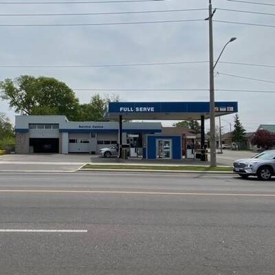 Gas Station with Auto Shop and Commercial Property For Sale in Brantford, Ontario