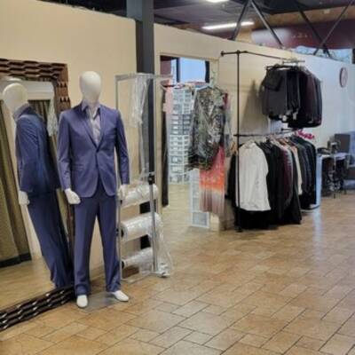 MENS CLOTHING & TAILORING STORE FOR SALE IN AJAX