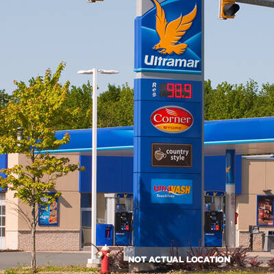 Ultramar Gas Station with Coin Car Wash for Sale in Toronto