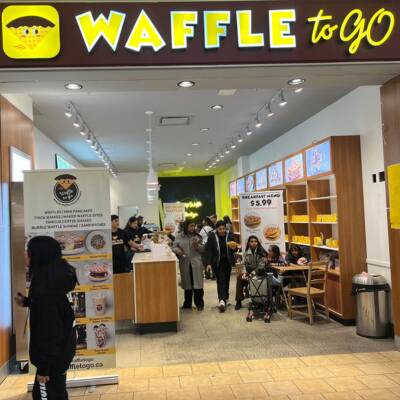 Established Waffle To Go Dessert & Breakfast Café Franchise For Sale in Kitchener, ON