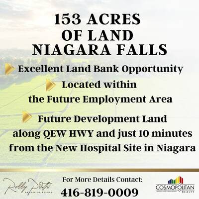 153 Acres Land Bank Niagara Falls