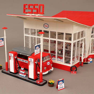 Newly Built Esso Gas Station for Sale