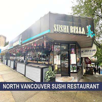 Downtown Vancouver Sushi Restaurant(152 Lonsdale Avenue, North Vancouver, BC, Canada)