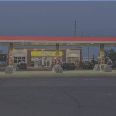 Gas Station + Plaza + Additional Development Land for Sale in AJAX