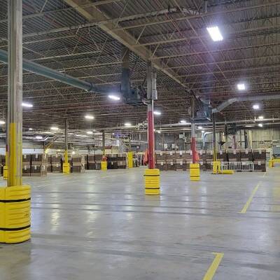 FOR SALE OR LEASE: 126,200 sqft Industrial Facility in Belleville's north-east Industrial Park