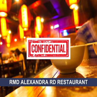 RICHMOND ALEXANDRA RD RESTAURANT FOR SALE(CONFIDENTIAL)