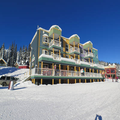 Prime Commercial Unit on Ground Level of Lord Aberdeen Hotel at Silver Star Ski Resort