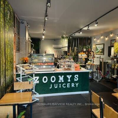 Established and Busy Juice Shop For Sale in Toronto