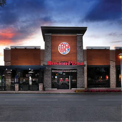 BOSTON PIZZA FRANCHISE FOR SALE