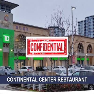 Richmond restaurant for sale(confidential)