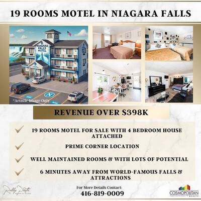 19 ROOMS MOTEL in Niagara Falls