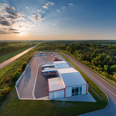 Gas station with Rental apartment for Sale