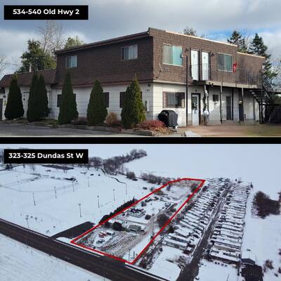 2 Mixed Use Investment Opportunities FOR SALE in Quinte West!