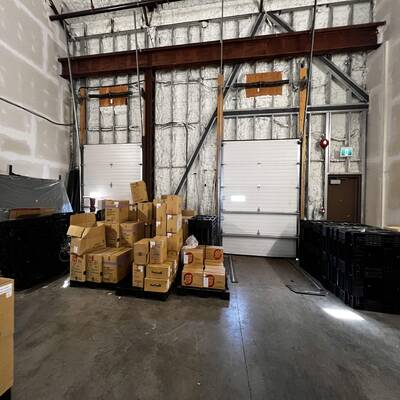 Warehouse at Mitchell Island with walk-in freezer for sale(112 - 11566 Eburne Way Richmond )