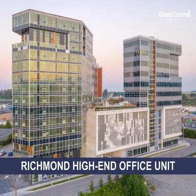 Richmond Office for Sale! (810-8400 West Rd., Richmond)