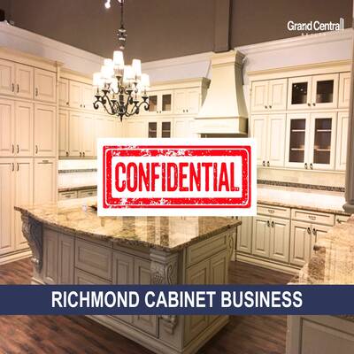 Richmond Profitable Cabinet Business for Sale（MLS#C8067020 Confidential）