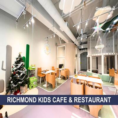 Richmond's city center 2,410 sq. ft. kids café and restaurant(130-5508 Hollybridge Way，Richmond)