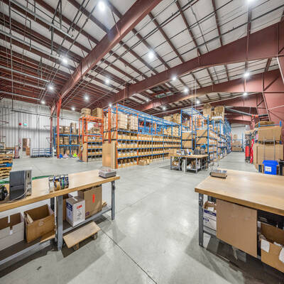 Exceptional Opportunity! Fully Equipped, Climate Controlled Office/Warehouse on Secured 2.43 Acre Lot Off Hwy 97