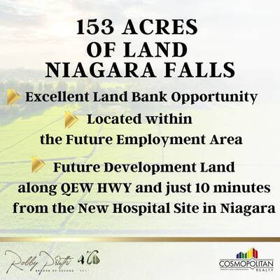 153 Acres Land Bank Niagara Falls