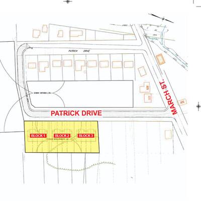 12 Units Approved Townhouse Site in Quinte West, ON