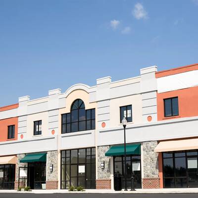 Commercial units for lease in a brand-new plaza in Hanover, Ontario
