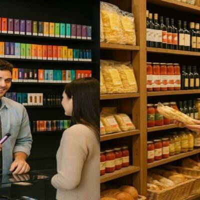 Profitable Vape Shop and Italian Grocery Store with Passive Ownership