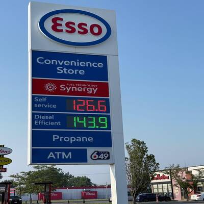 Esso Gas Station Windsor