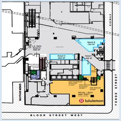 Gateway Market Convenience Store For Sale - 2 Bloor St W.  - Yonge & Bloor, Toronto, ON