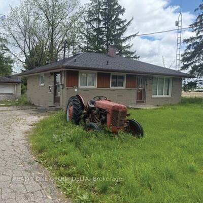 2 Acre Lot with Bungalow For Sale in Guelph