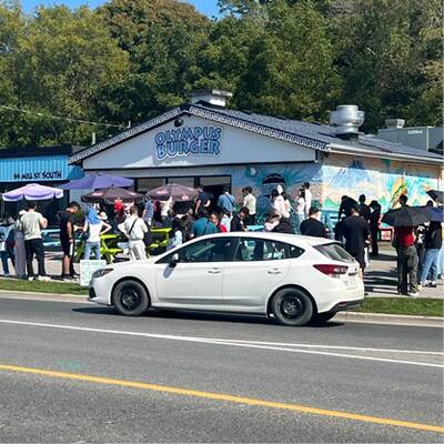 Olympus Burger For Sale in Port Hope