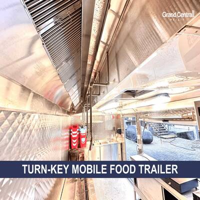 Turn-Key Mobile Food Trailer – Fully Equipped Commercial Kitchen on Wheels!（5300 NO 3 ROAD）