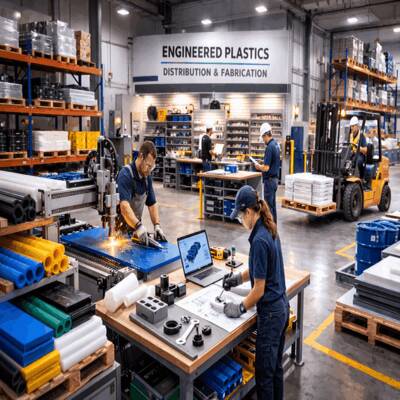 Industrial Engineered Plastics Distributor and Fabricator