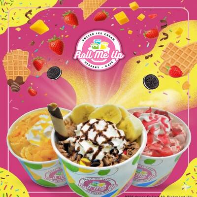 Roll Me Up Rolled Ice Cream Franchise Opportunity in Ontario