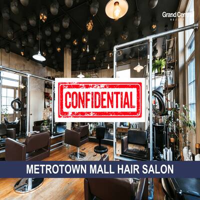 Well-established 1,481 SF Hair Salon in Metrotown Mall（Confidential）