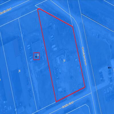 1.4 Acres Improved & Services Industrial Land by HWY 401 in Clarington!