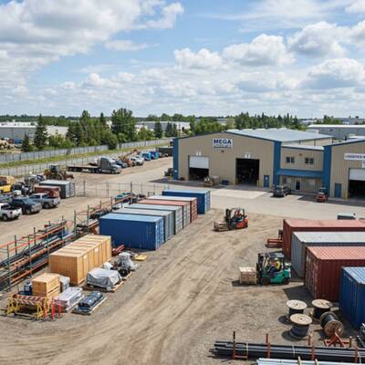 Outside Storage with Building For Sale in Caledon
