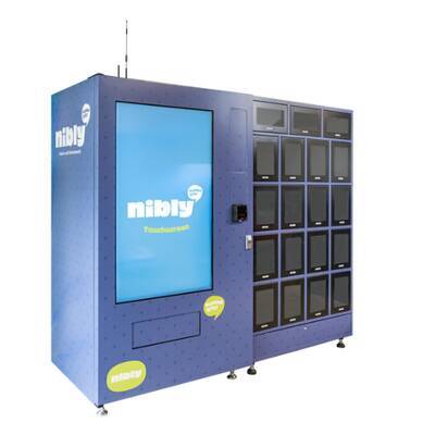 Nibly Snacks Smart Vending Machine Business Opportunity - KCW, ON