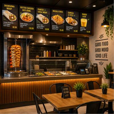 Indian fast food Restaurant  for sale in Greater Vancouver