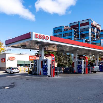 Esso Gas Station with Convenience Store and Drive Thru for Sale
