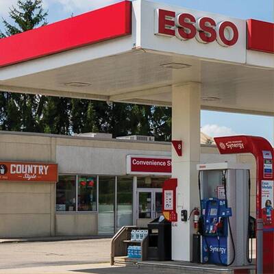 MACEWEN and Esso Gas Stattion for Sale with Truck Stop with restaurant