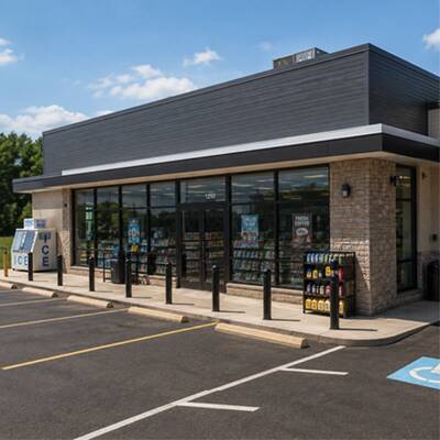 Gas Station with Garage Rental Income For Sale