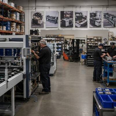 Industrial Equipment Distribution and Service Firm
