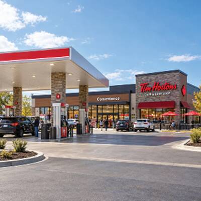 Gas Station with Tim Hortons