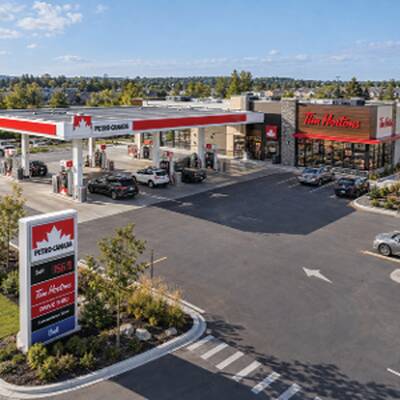 Gas Station with Tim Hortons