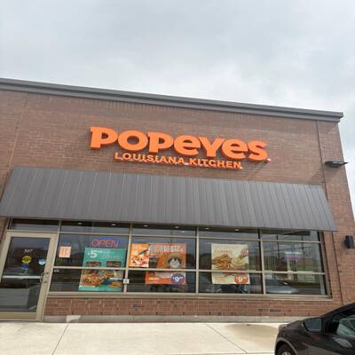 Popeyes Louisiana Kitchen 1 Hrs drive GTA