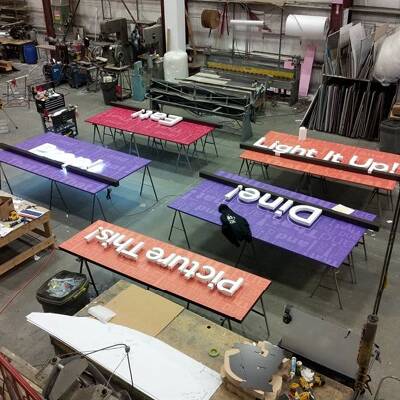 Established Sign Manufacturing and Graphics Business